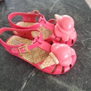 Mini Melissa ice cream sandals